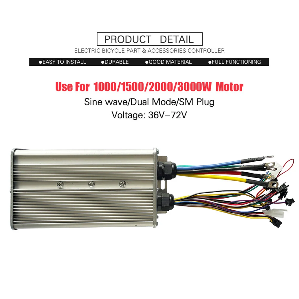 Control Relay Electric E Scooter 2000 Watt 48V-72V 60A Dual Mode 18 Tubes Electric Bike Parts Accessories For Cycling
Control Relay Electric E Scooter 2000 Watt 48V-72V 60A Dual Mode 18 Tubes Electric Bike Parts Accessories For Cycling