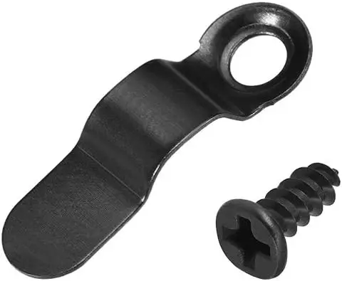 Keszoox Frame Turn Button, 9/10" Metal Bow Shape with Screws for Hanging Pictures, Photos, Drawings and Posters, 30 Pcs (Black)
Keszoox Frame Turn Button, 9/10" Metal Bow Shape with Screws for Hanging Pictures, Photos, Drawings and Posters, 30 Pcs (Black)