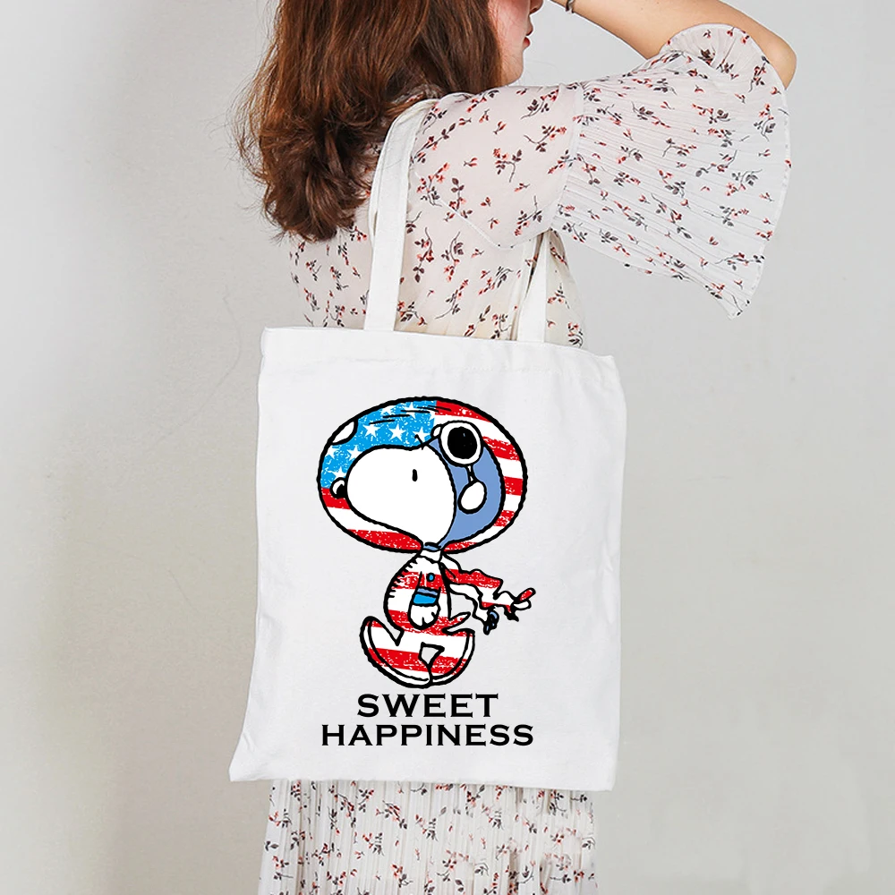 Snoopy Girl's Shoulder Bag Printed Graphic Cartoon Shopping Waterproof Large Capacity Handbag Solid Women's Fashion Bags 2022
Snoopy Girl's Shoulder Bag Printed Graphic Cartoon Shopping Waterproof Large Capacity Handbag Solid Women's Fashion Bags 2022