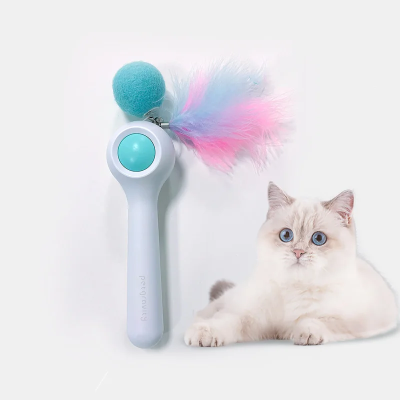 Cat Feather Toy Set Cats Self-retractable Teaser Wand for Kitten Having Fun Exercise Playing Stick
Cat Feather Toy Set Cats Self-retractable Teaser Wand for Kitten Having Fun Exercise Playing Stick