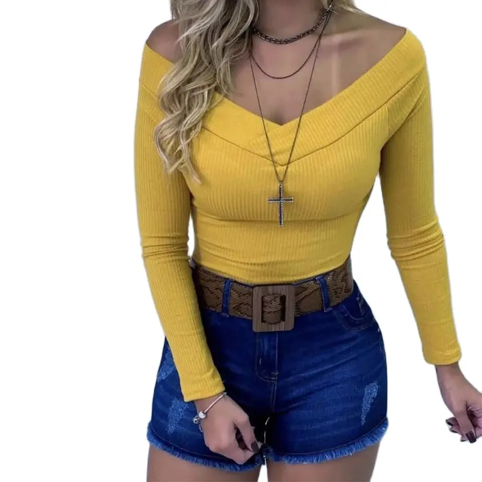 Long Sleeve Women Sweaters 2020 Autumn Winter Off Shoulder Slim Tops Women Pullover Knitted Sweater Jumper Soft Warm Pullover
Long Sleeve Women Sweaters 2020 Autumn Winter Off Shoulder Slim Tops Women Pullover Knitted Sweater Jumper Soft Warm Pullover