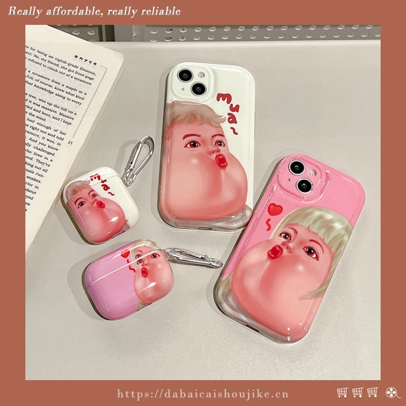 Creative Funny Lovers ExpressionFor AirPodsPro3S Case1/2Apple Headset Silicone Female Soft
Creative Funny Lovers ExpressionFor AirPodsPro3S Case1/2Apple Headset Silicone Female Soft