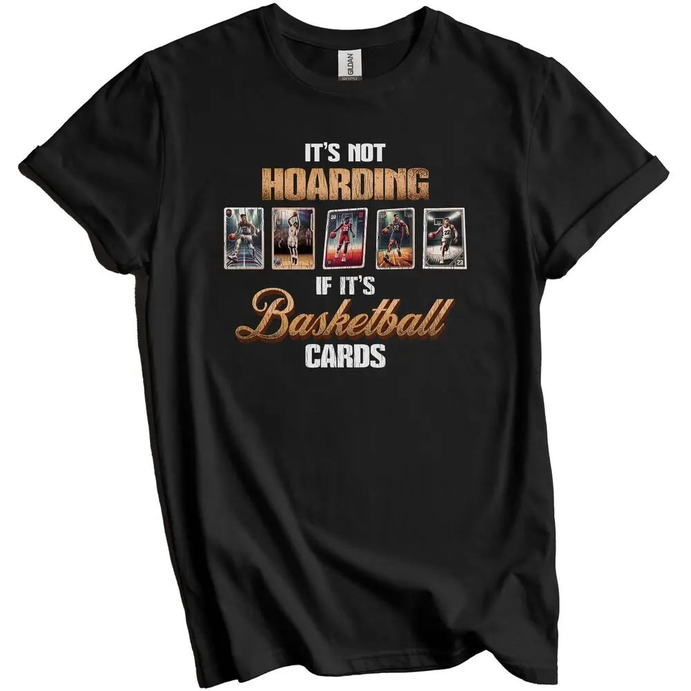 Спортивный коллектор It's Not Hoarding If Баскетбольные карты T-ShirtAnime шаблон Y2K