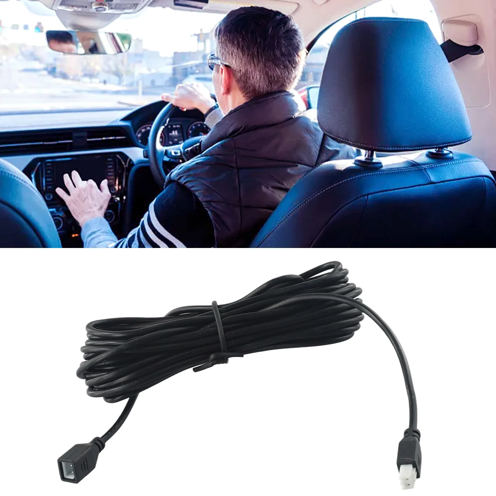 Black 4 Meters Extension Cable Cord Wire For Car Parking Sensor Car Electronics Accessories Parking Sensor Extension Cable
Black 4 Meters Extension Cable Cord Wire For Car Parking Sensor Car Electronics Accessories Parking Sensor Extension Cable