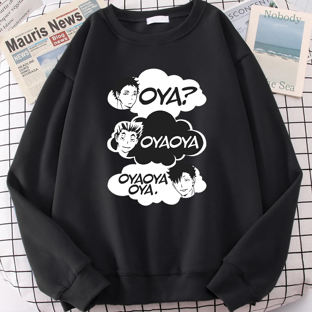 Oya Oya Oya Anime Haikyuu Tracksuits Men Harajuku Comics Autumn Clothes Hip Hop Cartoon Hoodie For Mens Oversized Sweatshirts
Oya Oya Oya Anime Haikyuu Tracksuits Men Harajuku Comics Autumn Clothes Hip Hop Cartoon Hoodie For Mens Oversized Sweatshirts