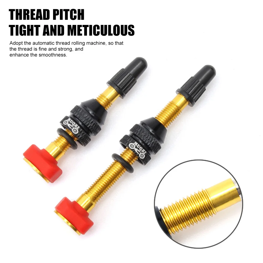 2Pcs 40/60MM Bicycle Vacuum Air Valve Durable Alloy Stem Brass Core F/V Presta MTB Bike Tubeless Tire Nozzle Cap Cycling Parts
2Pcs 40/60MM Bicycle Vacuum Air Valve Durable Alloy Stem Brass Core F/V Presta MTB Bike Tubeless Tire Nozzle Cap Cycling Parts