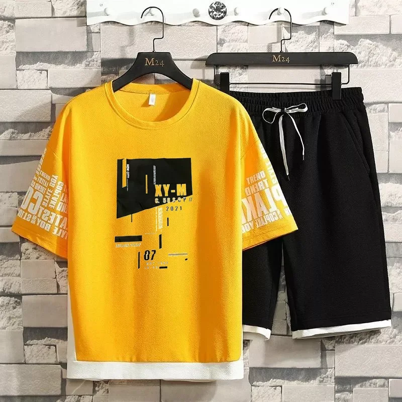 Summer Men's Suit 3D Printing High Quality Harajuku Style Casual Street Fashion Men's Short Sleeve Shorts 2 Piece Set Tracksuit
Summer Men's Suit 3D Printing High Quality Harajuku Style Casual Street Fashion Men's Short Sleeve Shorts 2 Piece Set Tracksuit