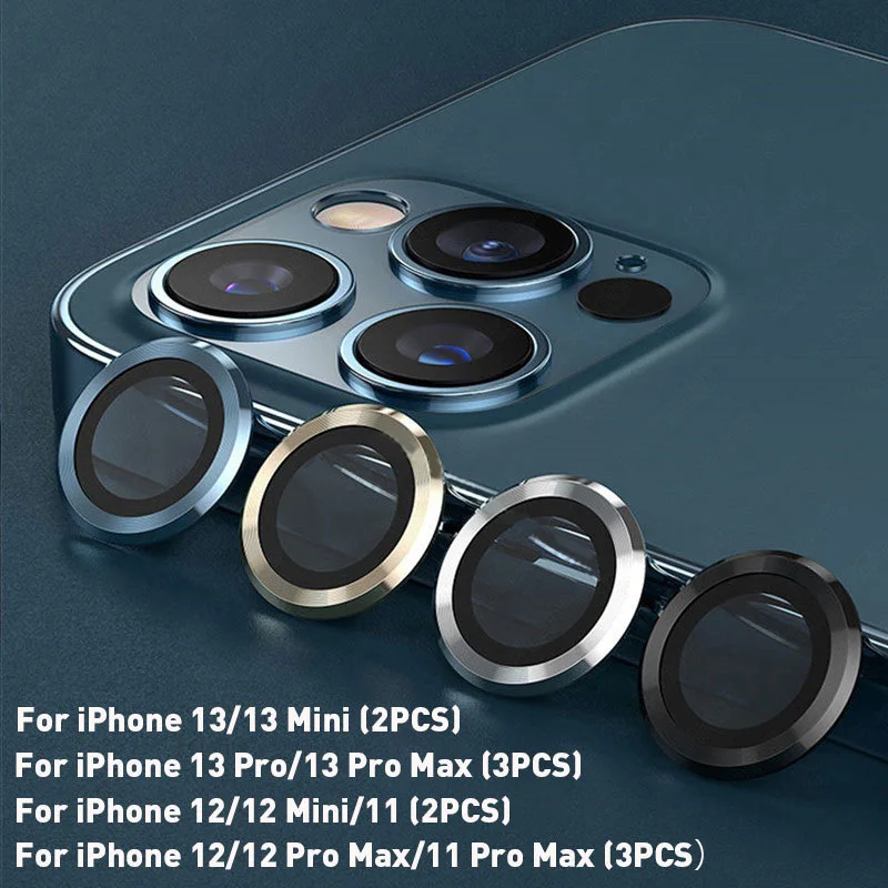 For iPhone 13 12 11 Pro Max Camera Lens Protectors Camera Metal Ring Glass for iPhone 12 13 mini 11 pro Protective Cap
For iPhone 13 12 11 Pro Max Camera Lens Protectors Camera Metal Ring Glass for iPhone 12 13 mini 11 pro Protective Cap