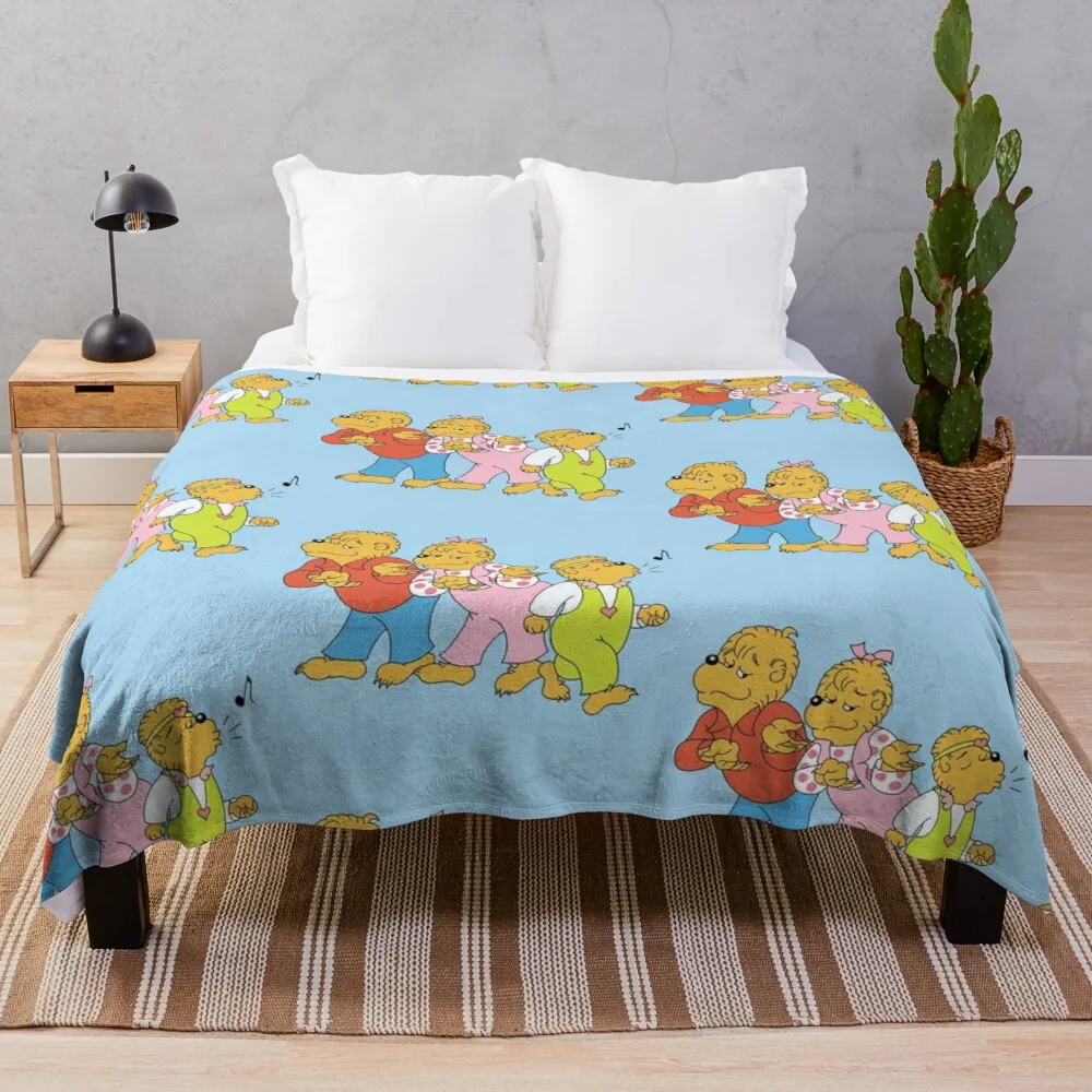 Berenstain Bears Funny Brother, Sister, and Honey Bear Throw Blanket Thin Blanket
Berenstain Bears Funny Brother, Sister, and Honey Bear Throw Blanket Thin Blanket