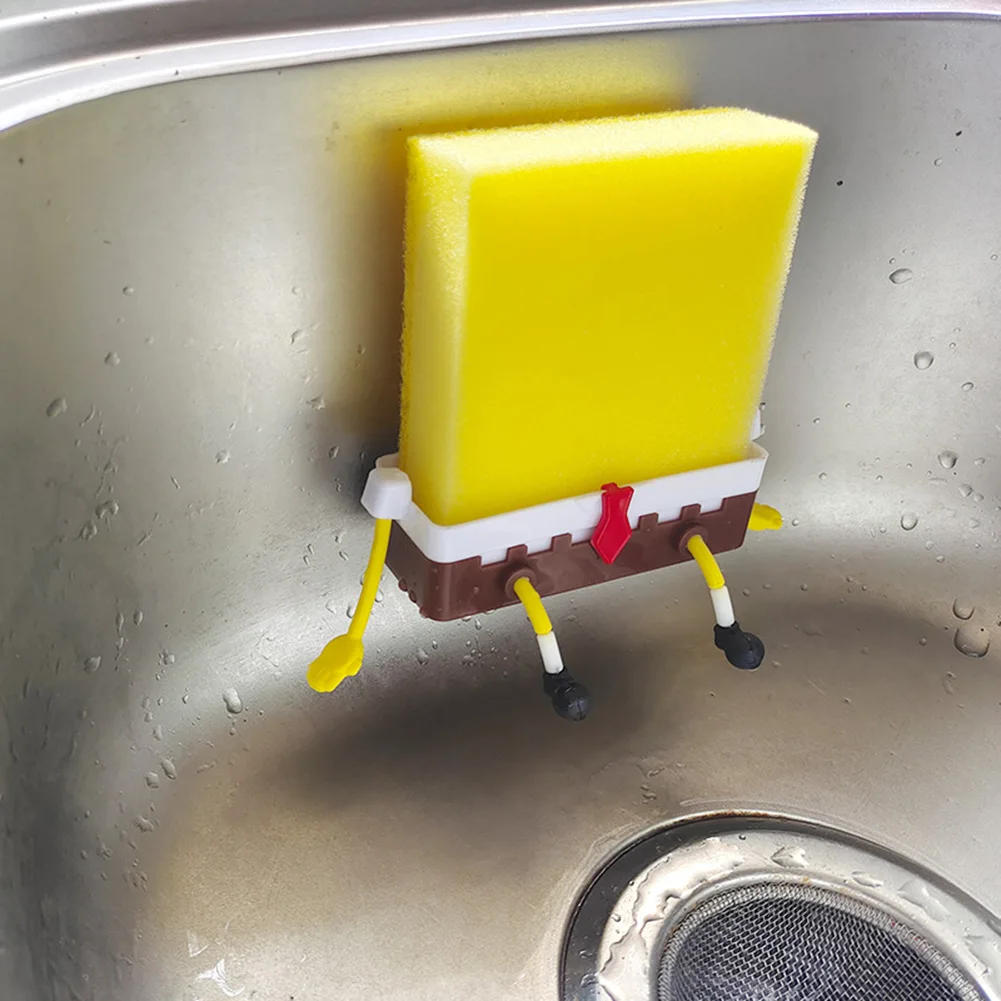 Kitchen Storage Cartoon Sponges Holder Sponge Sink Drain Rack Storage Basket Household Supply Kitchen Accessories No Punching
Kitchen Storage Cartoon Sponges Holder Sponge Sink Drain Rack Storage Basket Household Supply Kitchen Accessories No Punching