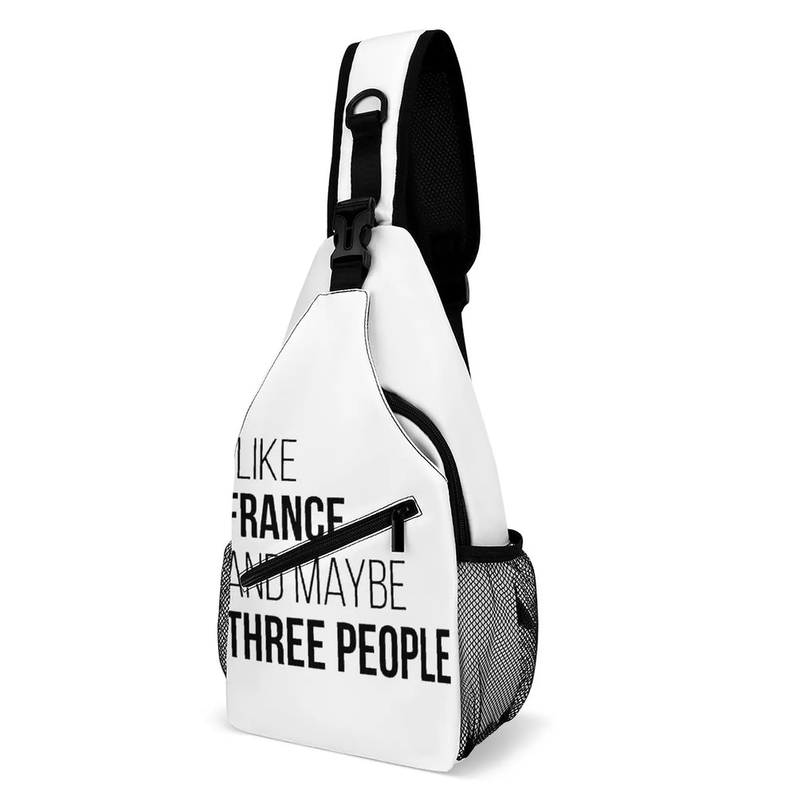 Full Printed Twill Chest Bag République Française French 4 Firm Novelty Comfortable Picnics Knapsack
Full Printed Twill Chest Bag République Française French 4 Firm Novelty Comfortable Picnics Knapsack