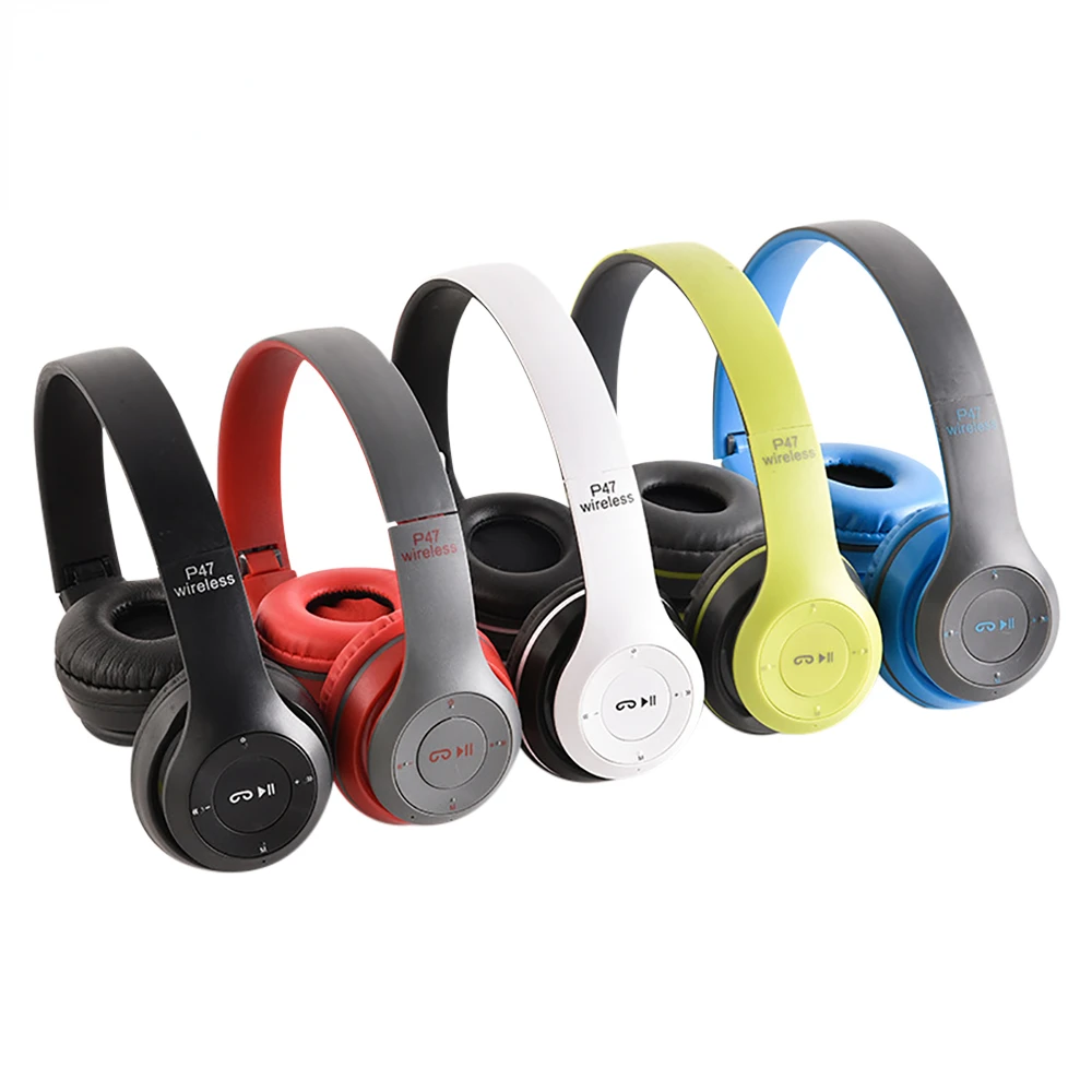 Wireless Headphones 5.0 Bluetooth-compatible Earphone with Memory TF Card Audifono FM Headset for iPhone
Wireless Headphones 5.0 Bluetooth-compatible Earphone with Memory TF Card Audifono FM Headset for iPhone