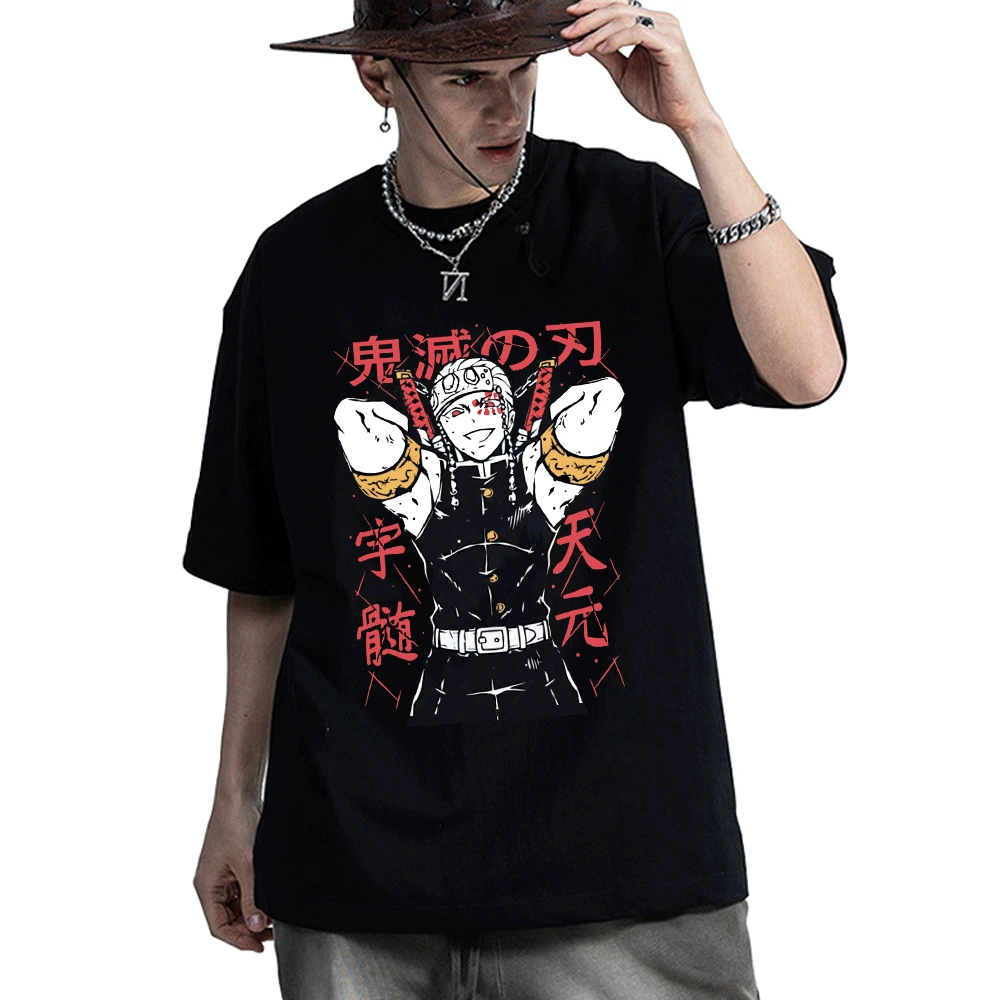 Demon Slayer Anime T Shirt Men's KImetsu No Yaiba T-Shirt Tengen Uzui Manga Tshirt Unisex Clothing Oversized Short Sleeve Tees
Demon Slayer Anime T Shirt Men's KImetsu No Yaiba T-Shirt Tengen Uzui Manga Tshirt Unisex Clothing Oversized Short Sleeve Tees