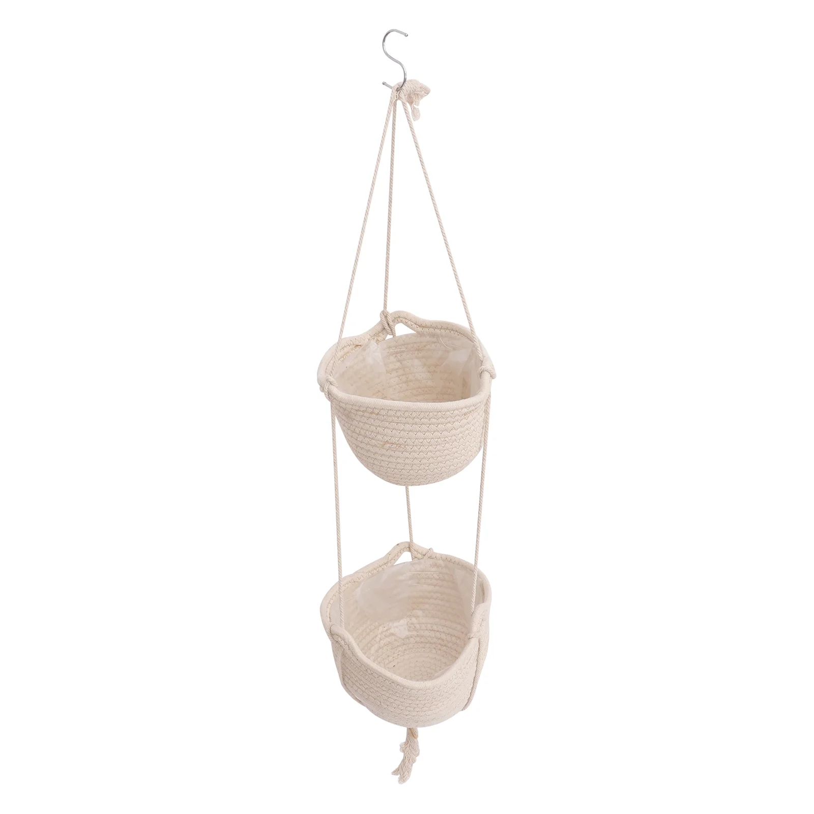 Basket Hanging Planter Flower Wall Cotton Pot Garden Rope Woven Handicraft Planters Stand Decorative Rattan Holder Flowers Decor
Basket Hanging Planter Flower Wall Cotton Pot Garden Rope Woven Handicraft Planters Stand Decorative Rattan Holder Flowers Decor