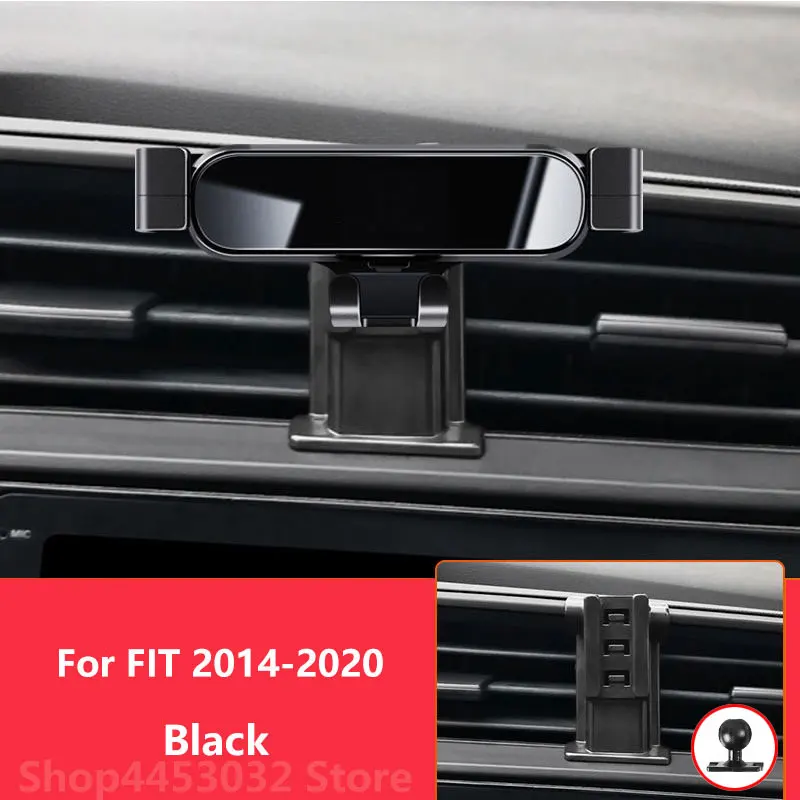 Держатель мобильного телефона для Honda Fit JAZZ 2014-2020, регулируемое специальное крепление, кронштейн для поддержки GPS, автомобильные аксессуары