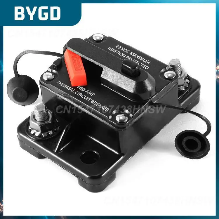 100A Self-Recovery Fuse Holder Over-current Over-voltage Protection Circuit Breakers Overcharge Automatic Switch Car Accessories
100A Self-Recovery Fuse Holder Over-current Over-voltage Protection Circuit Breakers Overcharge Automatic Switch Car Accessories
