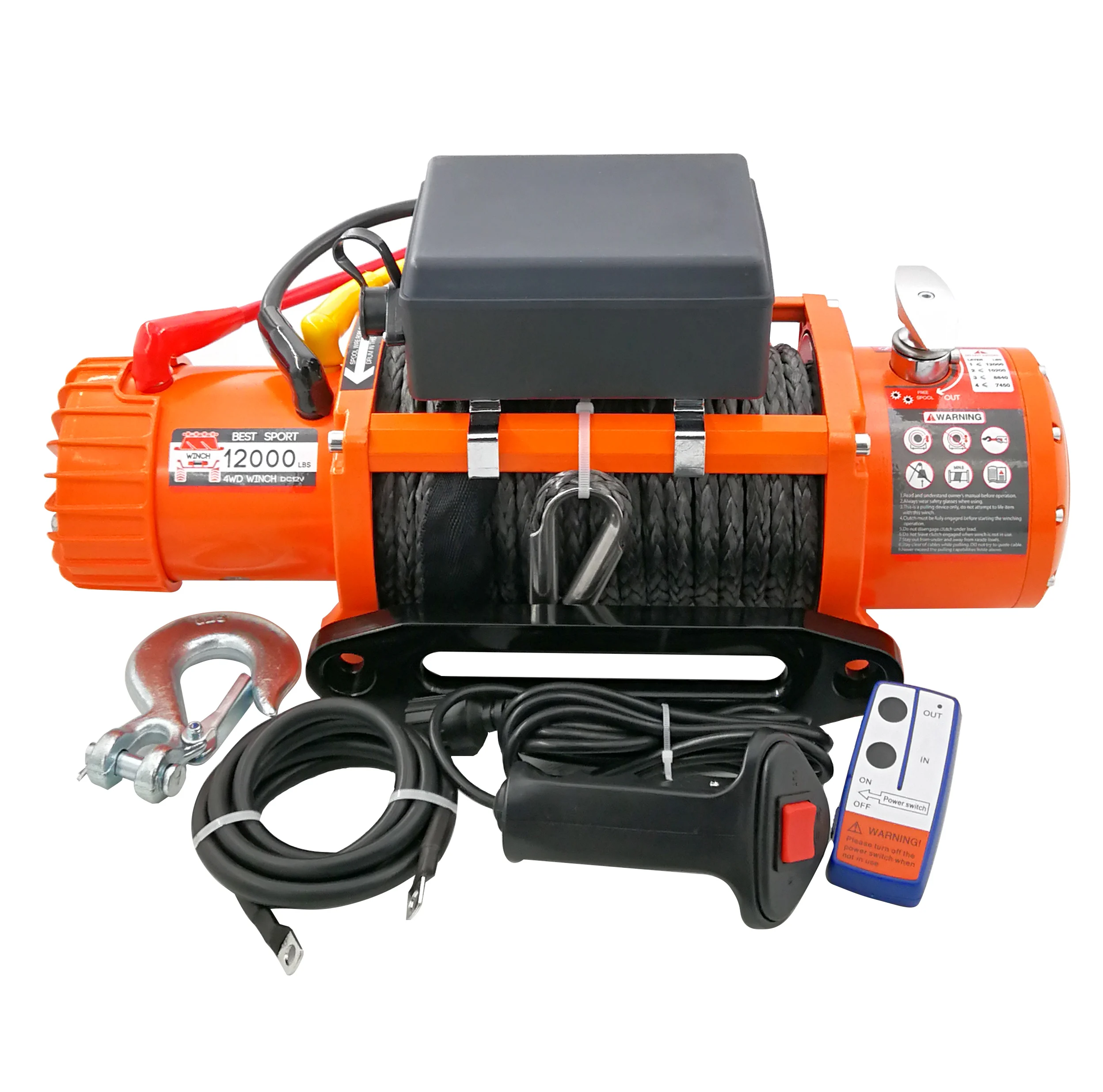 12V 24V 13500lbs Off-road Vehicle Modification Rescue Self-rescue Electric Winch Electric Hoist Small Crane 24m Length Wire Rope
12V 24V 13500lbs Off-road Vehicle Modification Rescue Self-rescue Electric Winch Electric Hoist Small Crane 24m Length Wire Rope