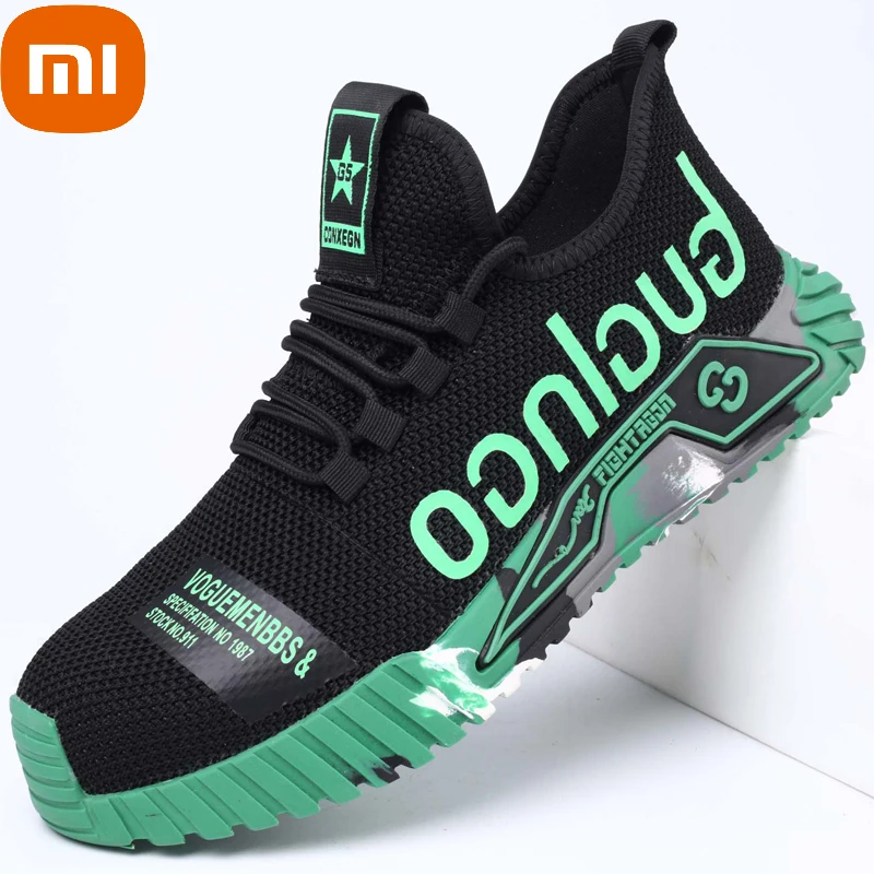 Модная спортивная обувь XIAOMI, рабочие ботинки, непрокалываемая защитная обувь, мужская обувь со стальным носком, защитная обувь, неразрушаем...
Модная спортивная обувь XIAOMI, рабочие ботинки, непрокалываемая защитная обувь, мужская обувь со стальным носком, защитная обувь, неразрушаем...