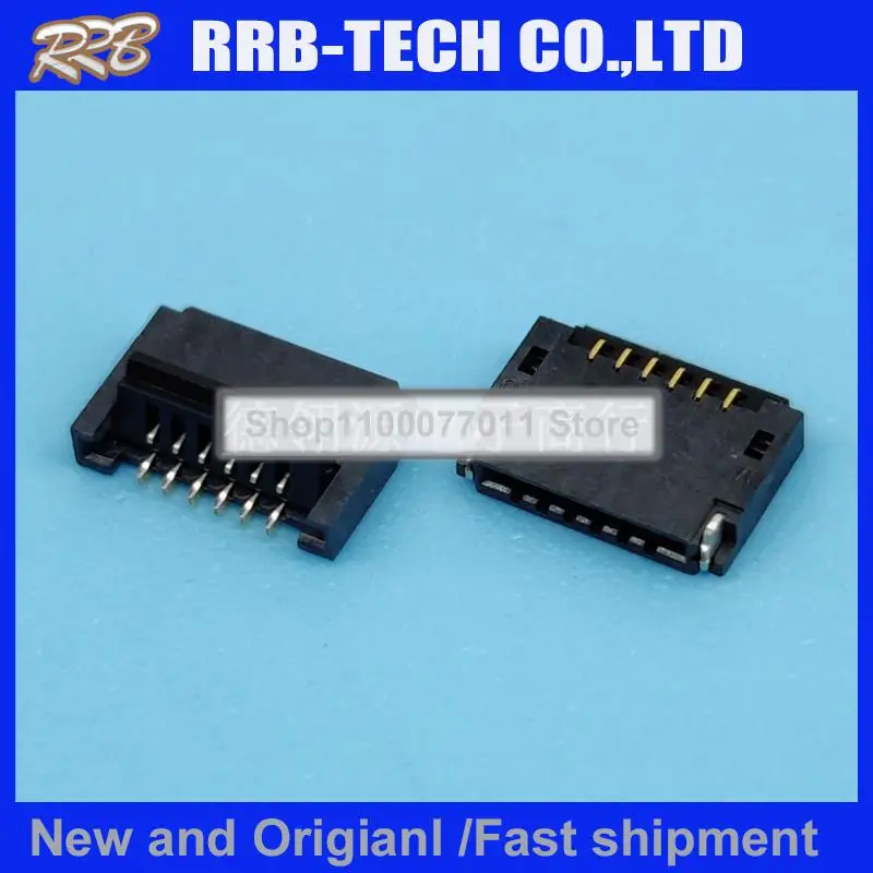Флип 50 шт./лот OK-F501-06325 0,5 мм, ширина ножек, 6 контактов, 100% новый и оригинальный
Флип 50 шт./лот OK-F501-06325 0,5 мм, ширина ножек, 6 контактов, 100% новый и оригинальный