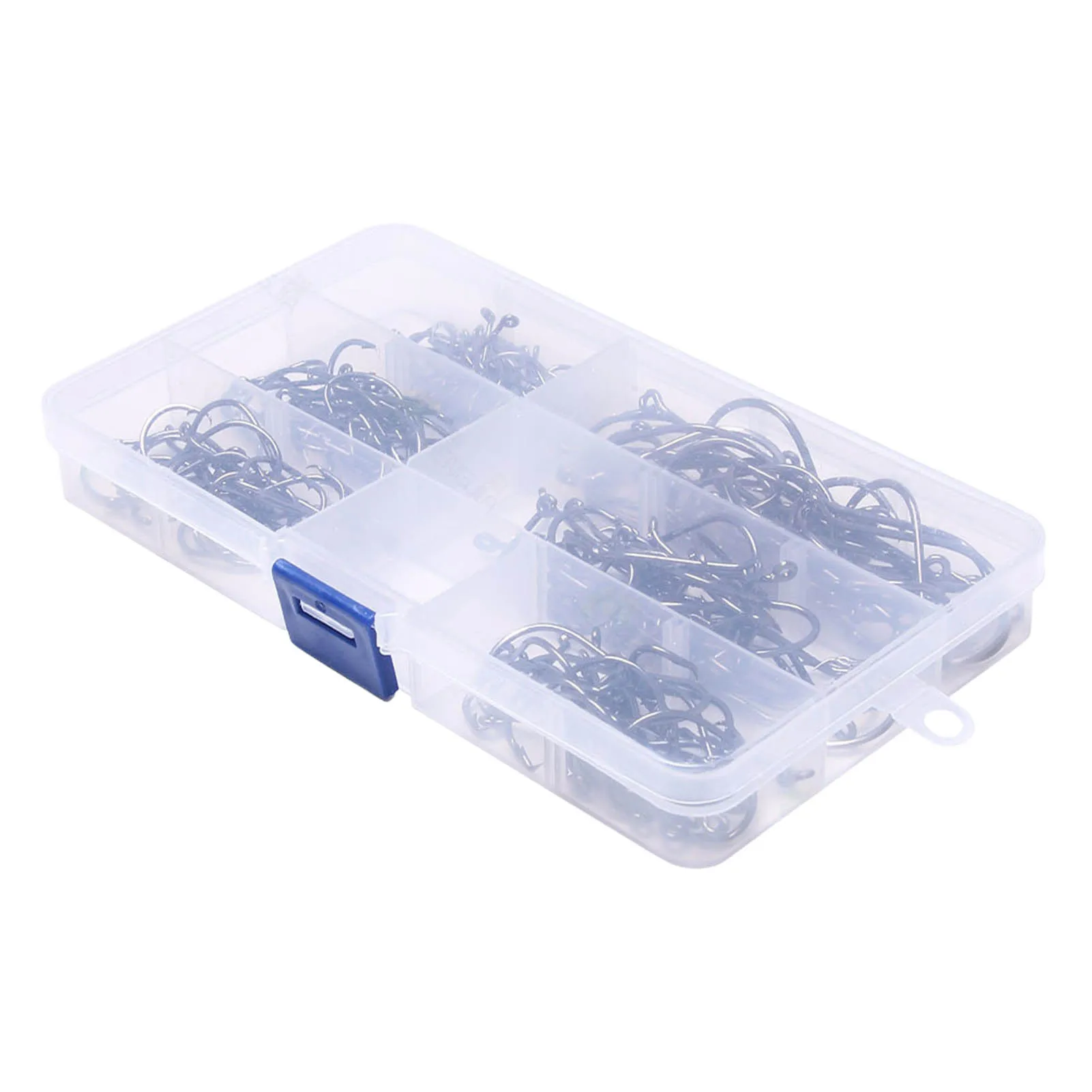 Strong Offset Sport Black Fishing HooksHigh-Carbon Steel Barbed Fishing Hooks Strong Sharp Fish Hooks With Barbs For Bass
Strong Offset Sport Black Fishing HooksHigh-Carbon Steel Barbed Fishing Hooks Strong Sharp Fish Hooks With Barbs For Bass