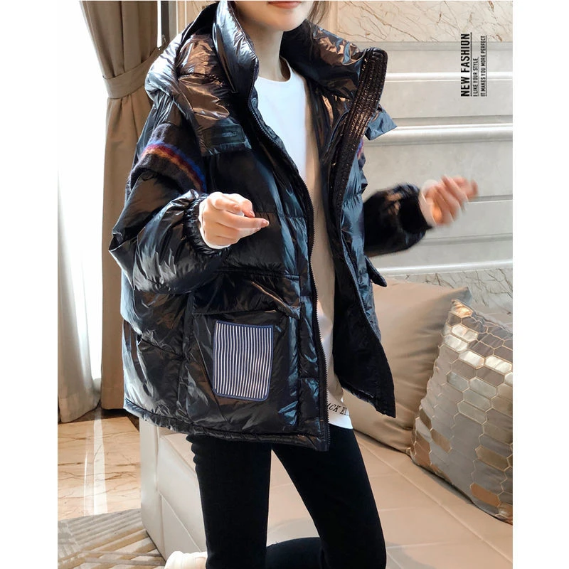 Cotton Padded Korean Doodle Bread Suit Coat Parka New Big Collar Down Winter Jacket Women Thick Warm Parkas Female Outerwear
Cotton Padded Korean Doodle Bread Suit Coat Parka New Big Collar Down Winter Jacket Women Thick Warm Parkas Female Outerwear