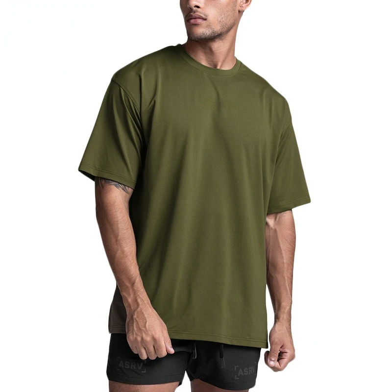 Men's T-shirt Summer Fashion Solid Color Loose Pullover T-shirt Tops Men's Casual Short Sleeve Round Neck Sports Split T-shirt
Men's T-shirt Summer Fashion Solid Color Loose Pullover T-shirt Tops Men's Casual Short Sleeve Round Neck Sports Split T-shirt