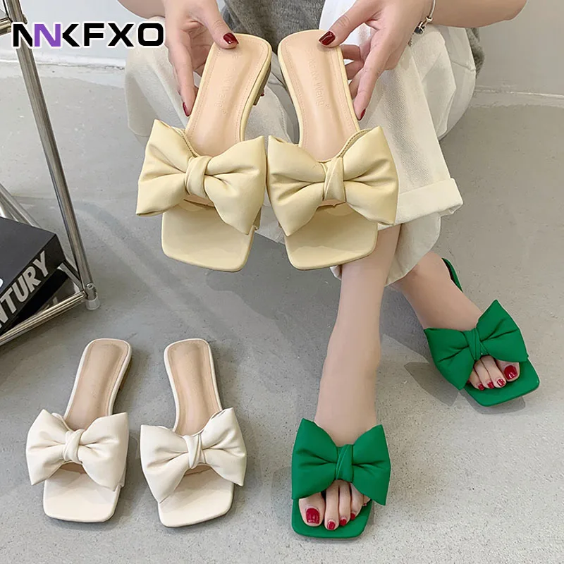 Spring Summer New Outdoor Flat Soft Leather Bow Non-slip Beach Lady Slippers Casual All-match Fashion Women Sandals Vc3747
Spring Summer New Outdoor Flat Soft Leather Bow Non-slip Beach Lady Slippers Casual All-match Fashion Women Sandals Vc3747