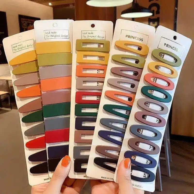 10pcs New Fashion Simple All-match Geometric Hairpins Barrettes for Women Girl Clamp Hair Accessorie Headwear Wholesale
10pcs New Fashion Simple All-match Geometric Hairpins Barrettes for Women Girl Clamp Hair Accessorie Headwear Wholesale