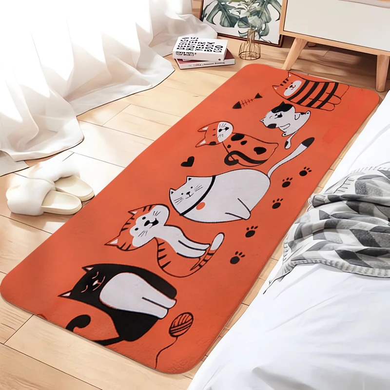 Kitchen Absorbent Mat Funny Cat Hallway Bathroom Foot Floor Mats Prayer Doormat Entrance Door Carpet Bath Front Bedroom Room Rug
Kitchen Absorbent Mat Funny Cat Hallway Bathroom Foot Floor Mats Prayer Doormat Entrance Door Carpet Bath Front Bedroom Room Rug