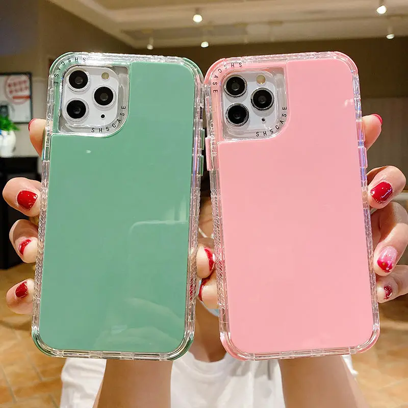 Candy Color Shockproof Bumper Phone Case For iPhone 12 13 11 Pro Max XR X XS Max 7 8 Plus SE 2020 11Pro Solid Color Soft Cover
Candy Color Shockproof Bumper Phone Case For iPhone 12 13 11 Pro Max XR X XS Max 7 8 Plus SE 2020 11Pro Solid Color Soft Cover