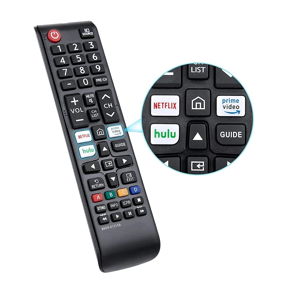 Smart Remote Control Infrared 3 Shortcut Buttons Smart Tv Remote Control Universal Replacement For Qn800a-qn90a-qn900a-q60a-q70a
Smart Remote Control Infrared 3 Shortcut Buttons Smart Tv Remote Control Universal Replacement For Qn800a-qn90a-qn900a-q60a-q70a