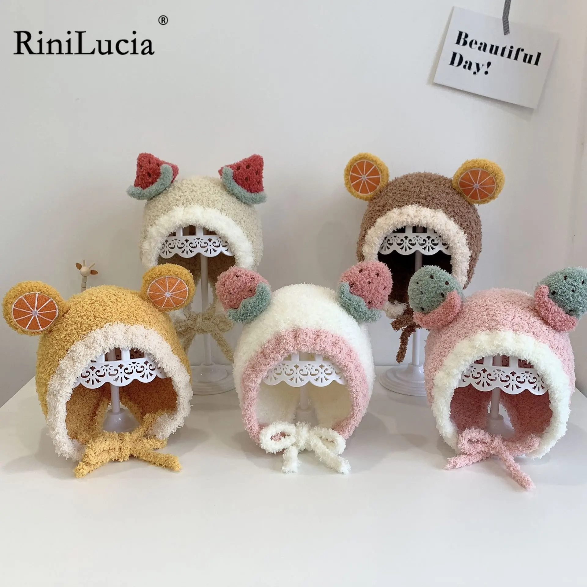 RiniLucia Baby Winter Cute Cartoon Ears Baby Hat Cap Knit Soft Boy Girl Hat Bonnet Beanie Children Kids Hat Newborn Baby
RiniLucia Baby Winter Cute Cartoon Ears Baby Hat Cap Knit Soft Boy Girl Hat Bonnet Beanie Children Kids Hat Newborn Baby
