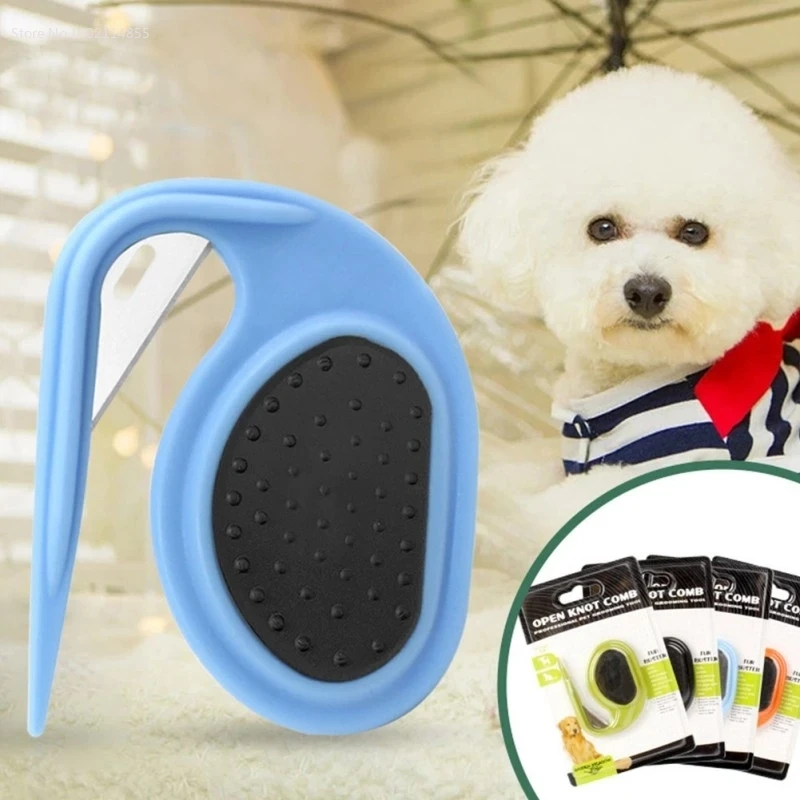 Dog Hair Removal Comb Grooming Brush Plastic Portable Hand Knife Flea Comb for Dogs Cute Pet Brushs Pet Accessories Peigne Chien
Dog Hair Removal Comb Grooming Brush Plastic Portable Hand Knife Flea Comb for Dogs Cute Pet Brushs Pet Accessories Peigne Chien