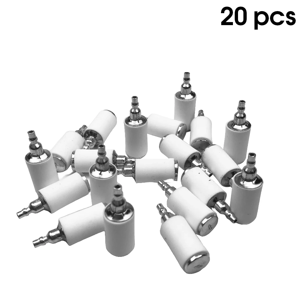 20Pcs Chainsaw Metal Fuel Filter Chain Saw Filters Engine Accessories Trimmer Filtration System Supplies Spare Parts
20Pcs Chainsaw Metal Fuel Filter Chain Saw Filters Engine Accessories Trimmer Filtration System Supplies Spare Parts