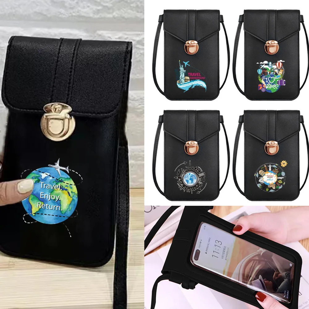 Universal Phone Bag Crossbody for IPhone 13 12 11 Pro Huawei Xiaomi Samsung Phone Case Clutch Shoulder Bags Travel Pattern
Universal Phone Bag Crossbody for IPhone 13 12 11 Pro Huawei Xiaomi Samsung Phone Case Clutch Shoulder Bags Travel Pattern