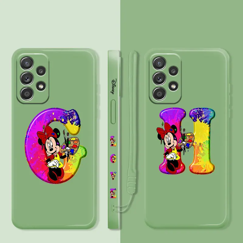 Candy Liquid Case For Samsung A53 A52s A50 A73 A72 A32 A22 A13 A02s A21s A12 A31 A51 A71 Minnie Mouse Rainbow Letter Initial G H
Candy Liquid Case For Samsung A53 A52s A50 A73 A72 A32 A22 A13 A02s A21s A12 A31 A51 A71 Minnie Mouse Rainbow Letter Initial G H