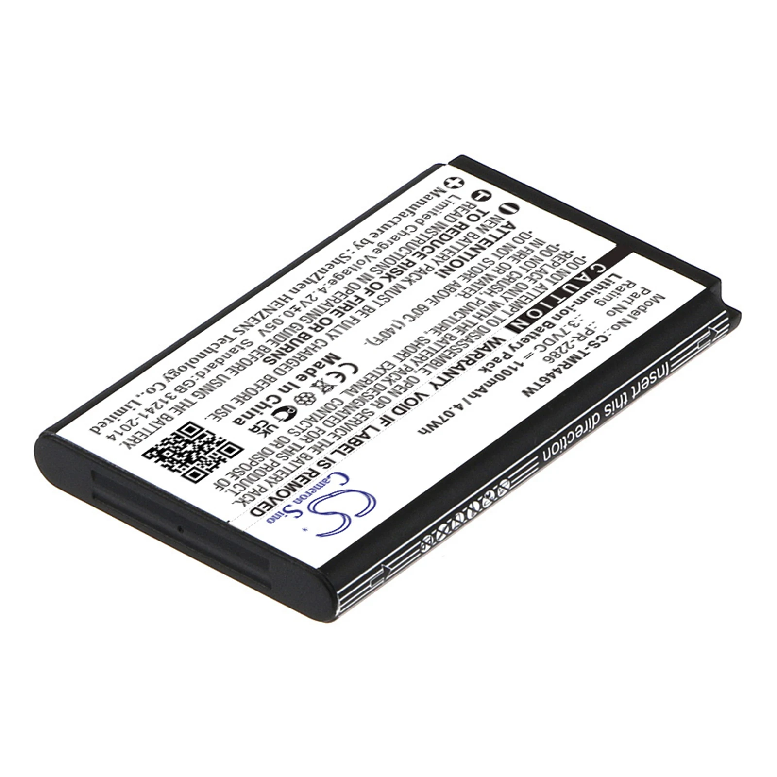 Two Way Radio Battery For TeCom-PS FreeNet TeCom-PS UHF-COM 450-470 MHz TeCom-PS VHF-COM 136-174 MHz 1100mAh / 4.07Wh
Two Way Radio Battery For TeCom-PS FreeNet TeCom-PS UHF-COM 450-470 MHz TeCom-PS VHF-COM 136-174 MHz 1100mAh / 4.07Wh