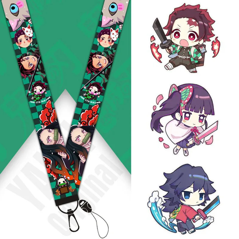 Japanese Anime Peripheral Q Version Demon Slayer Toy Accessories Gift Mobile Phone Identity Pass Lanyard Neck Strap Keychain
Japanese Anime Peripheral Q Version Demon Slayer Toy Accessories Gift Mobile Phone Identity Pass Lanyard Neck Strap Keychain
