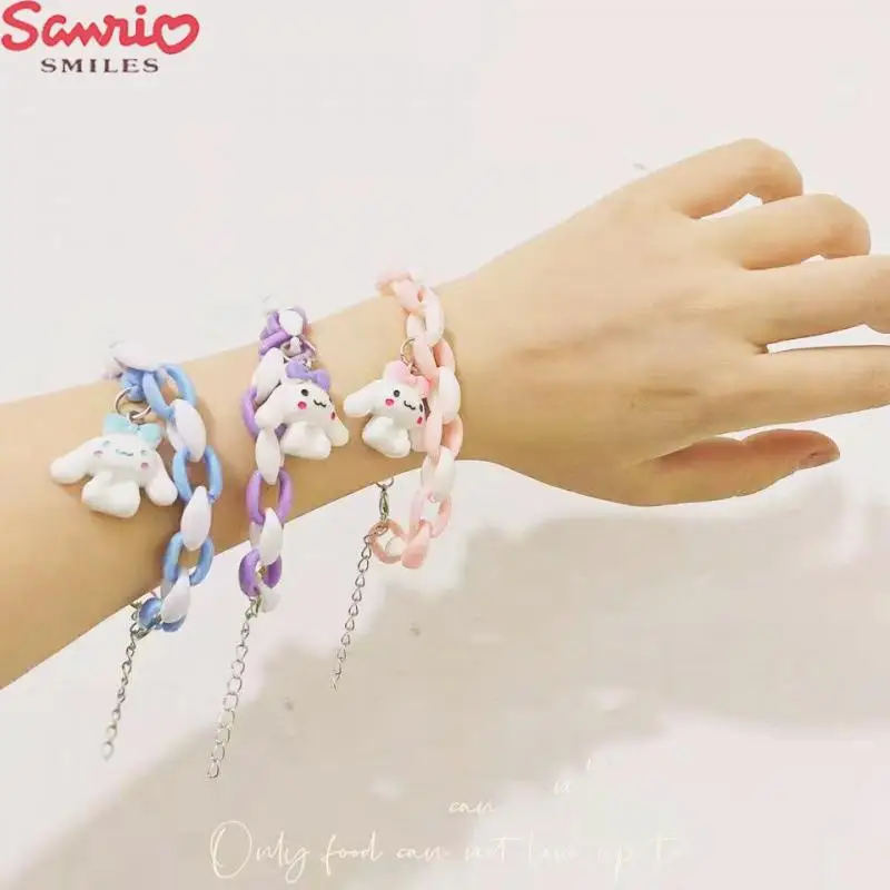 Kawaii Sanrios Cinnamoroll Cartoon The New Ins Lovers Bracelet Girlfriend Rubber Band Send Boyfriend Student Hair Accessories
Kawaii Sanrios Cinnamoroll Cartoon The New Ins Lovers Bracelet Girlfriend Rubber Band Send Boyfriend Student Hair Accessories