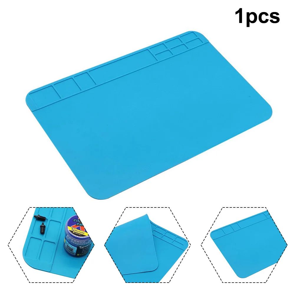 Anti-Static Heat Insulation Silicone Soldering Repair Mat Phone PC Work Desk Pad 30*20cm Waterproof High Temperature Table Mat
Anti-Static Heat Insulation Silicone Soldering Repair Mat Phone PC Work Desk Pad 30*20cm Waterproof High Temperature Table Mat