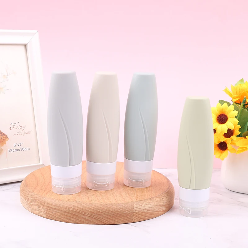 4Pcs 90ML Silicone Refillable Bottle Empty Travel Portable Packing Press For Lotion Shampoo Cosmetic Squeeze Containers Tools
4Pcs 90ML Silicone Refillable Bottle Empty Travel Portable Packing Press For Lotion Shampoo Cosmetic Squeeze Containers Tools