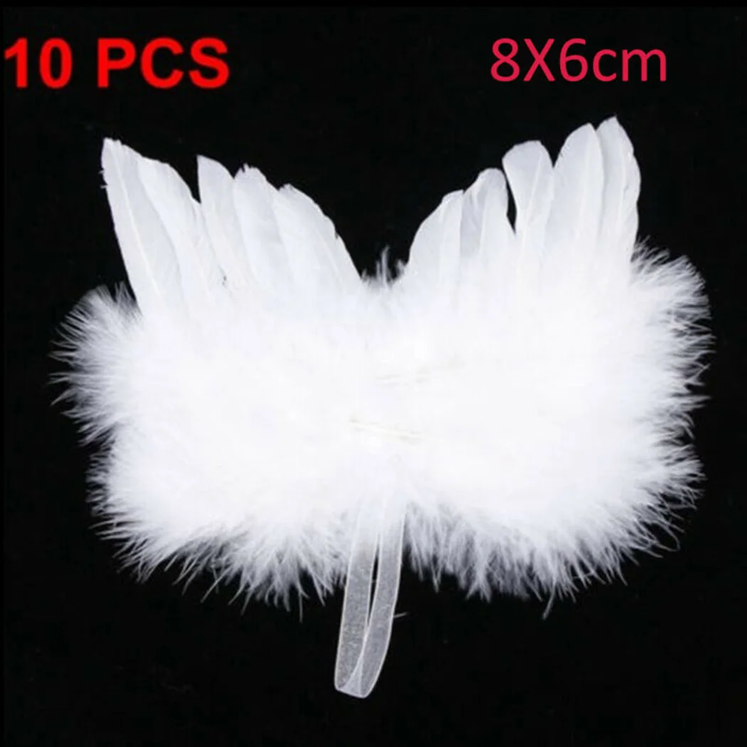 10pcs White Vintage Feather Hanging Lovely Chic Angel Wings Christmas Tree Xmas Ornament For Home Party Wedding New Year Decor
10pcs White Vintage Feather Hanging Lovely Chic Angel Wings Christmas Tree Xmas Ornament For Home Party Wedding New Year Decor