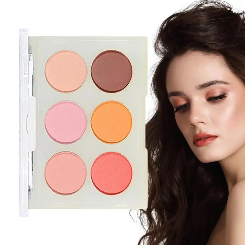 6 Color Blushes Makeup Palette Face Dating Blusheser Powder Red Rouge Long-lasting Natural Cream Tint Orange Peach Pink Blushes
6 Color Blushes Makeup Palette Face Dating Blusheser Powder Red Rouge Long-lasting Natural Cream Tint Orange Peach Pink Blushes