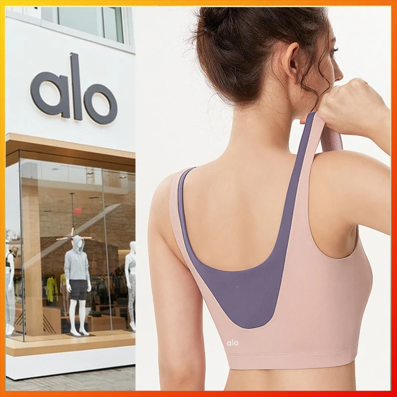 Alo Yoga New Beauty Back Sports Underwear Women's Shockproof Running High-intensity Yoga Bra Bra Sports Vest
Alo Yoga New Beauty Back Sports Underwear Women's Shockproof Running High-intensity Yoga Bra Bra Sports Vest