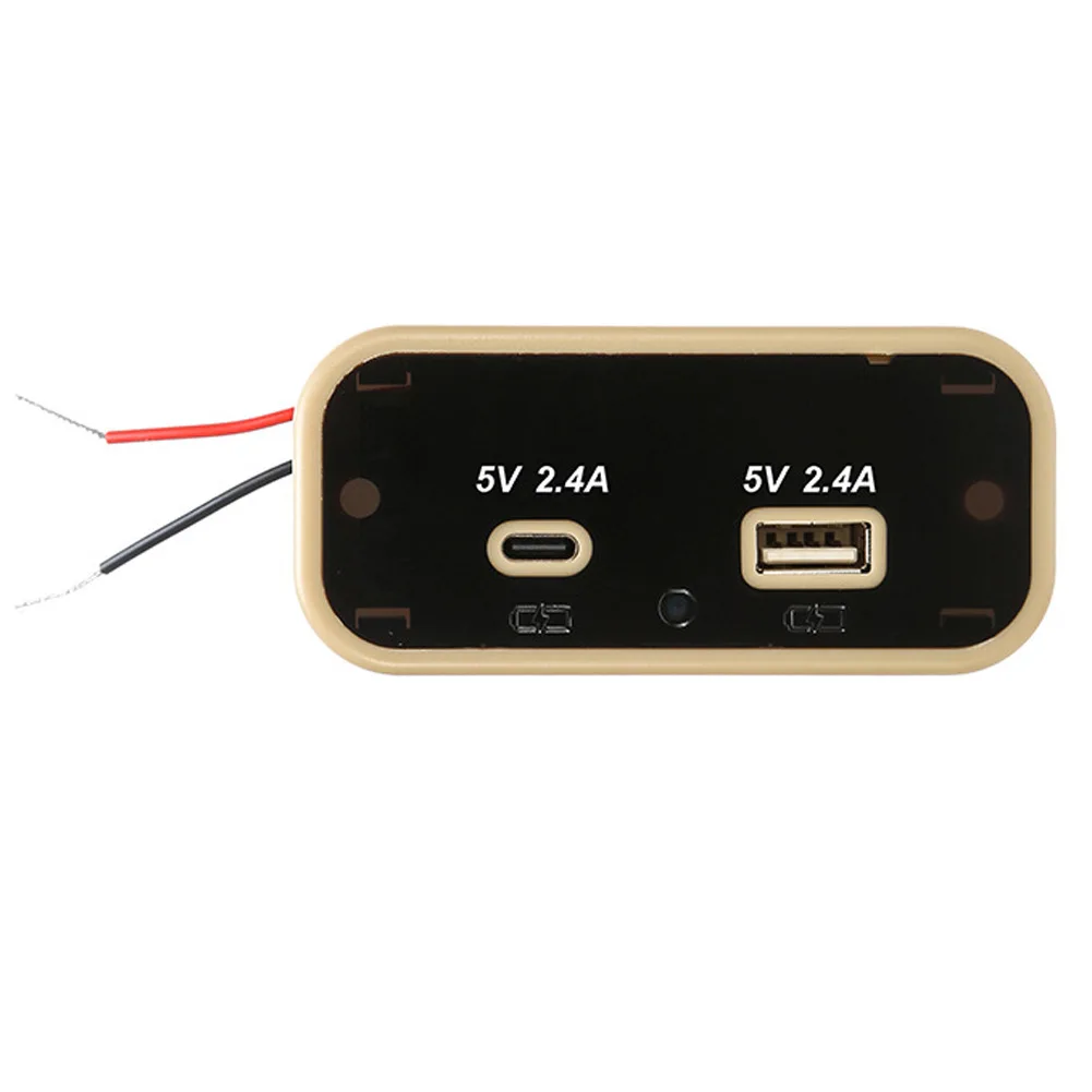 1pcs 4.8A Dual USB Car Charger 2Port Adapter Power Socket Charging Panel Mount For Most 12V/24V Vehicles, Cars, Motorcycles
1pcs 4.8A Dual USB Car Charger 2Port Adapter Power Socket Charging Panel Mount For Most 12V/24V Vehicles, Cars, Motorcycles