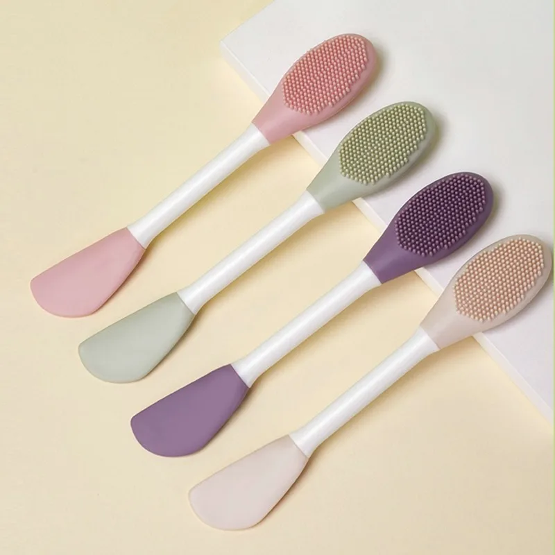 Double Head Silicone Facial Mask Brush Facial Massage Cleaning Brushs DIY Mud Film Scraper Facial Care Dropshiping
Double Head Silicone Facial Mask Brush Facial Massage Cleaning Brushs DIY Mud Film Scraper Facial Care Dropshiping