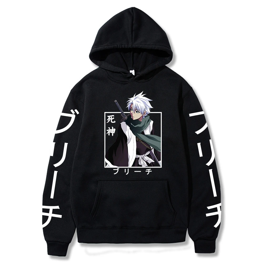Bleach Hitsugaya Toushirou Harajuku Japan Anime Hoodies Funny Cartoon Cool Men Hoody Streetwear Fashion Oversized Sweatshirts
Bleach Hitsugaya Toushirou Harajuku Japan Anime Hoodies Funny Cartoon Cool Men Hoody Streetwear Fashion Oversized Sweatshirts