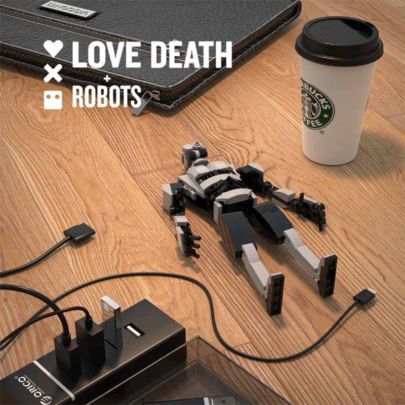 Moc X-Box3500 Robot Movie Love Death and Robots Toys Building Blocks Mini Figures Kids Bricks Toys Gifts for Children
Moc X-Box3500 Robot Movie Love Death and Robots Toys Building Blocks Mini Figures Kids Bricks Toys Gifts for Children
