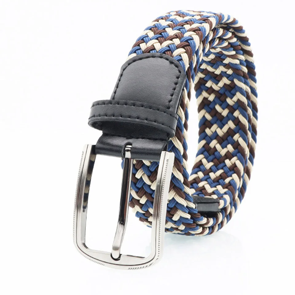Fashion New Men'S Woven Belt Without Punching Elastic Temperament Lady Luxury Brand Design Personality Golf Leisure Belt A3159
Fashion New Men'S Woven Belt Without Punching Elastic Temperament Lady Luxury Brand Design Personality Golf Leisure Belt A3159