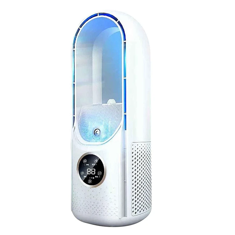 Electric USB Multifunctional Leafless Fan Household Desktop Humidification Fan Timing Air Conditioning Fan
Electric USB Multifunctional Leafless Fan Household Desktop Humidification Fan Timing Air Conditioning Fan
